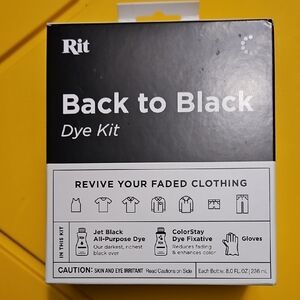 RIT Back To Black Dye Kit NEW